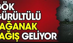 GÖK GÜRÜLTÜLÜ SAĞANAK YAĞIŞ UYARISI