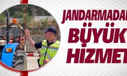 JANDARMADAN BÜYÜK HİZMET