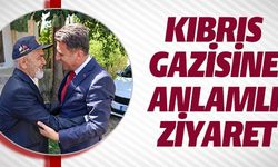 KIBRIS GAZİSİNE ANLAMLI ZİYARET