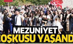 MEZUNİYET COŞKUSU YAŞANDI