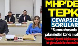 MHP'DEN CEVAPSIZ SORULARA TEPKİ!