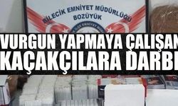 VURGUN YAPMAYA ÇALIŞAN KAÇAKÇILARA DARBE