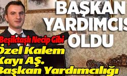 BAŞKAN YARDIMCISI OLDU