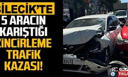 BİLECİK'TE 5 ARAÇ ZİNCİRLEME KAZAYA KARIŞTI