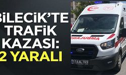BİLECİK'TE TRAFİK KAZASI: 2 YARALI