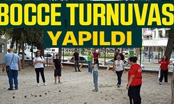 BOCCE TURNUVASI YAPILDI