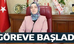 GÖREVE BAŞLADI