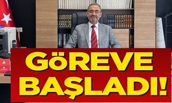 GÖREVE BAŞLADI