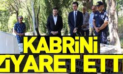 KABRİNİ ZİYARET ETTİ