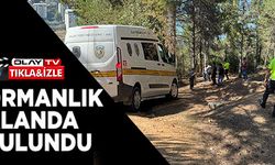 ORMANDA BAYGIN HALE BULUNAN ŞAHIS POLİS VE SAĞLIK EKİPLERİNİ HAREKETE GEÇİRDİ