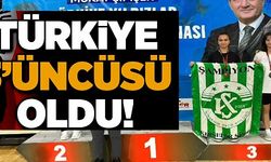 TÜRKİYE 3'ÜNCÜSÜ OLDU!