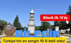 Türkiye’nin en zengin 10 ili belli oldu! İşte o iller…