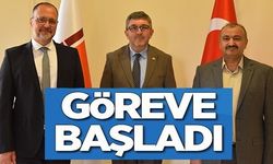 GÖREVE BAŞLADI