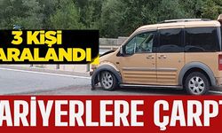 BARİYERLERE ÇARPTI