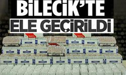 BİLECİK'TE ELE GEÇİRİLDİ