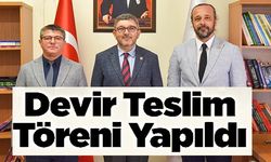 DEVİR TESLİM TÖRENİ YAPILDI