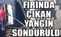 FIRINDA ÇIKAN YANGIN KORKUTTU