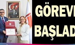 GÖREVE BAŞLADI