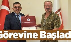 GÖREVİNE BAŞLADI