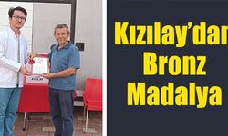 KIZILAYDAN BRONZ MADALYA