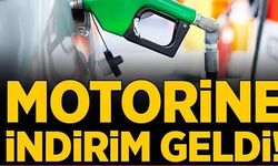 MOTORİNE İNDİRİM GELDİ 