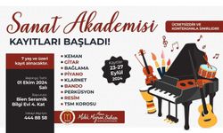 SANAT AKADEMİSİ KAYITLARI BAŞLADI