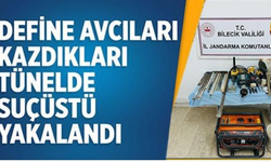 DEFİNE AVCILARI SUÇ ÜSTÜ YAKANLADI