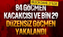 BİLECİK'TE "KALKAN-27" OPERASYONU