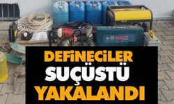 BİLECİK'TE DEFİNECİLERE SUÇ ÜSTÜ