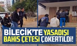 BİLECİK'TE YASA DIŞI BAHİS ÇETESİ ÇÖKERTİLDİ