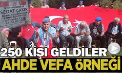 250 KİŞİ AHDE VEFA ÖRNEĞİ