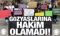 GÖZYAŞLARINA HAKİM OLAMADI!