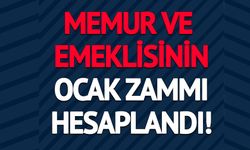 MEMUR VE MEMUR EMEKLİSİNİN OCAK 2025 ZAMMI HESAPLANDI!