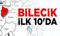 BİLECİK İLK 10'DA