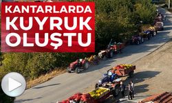 KANTARLARDA KUYRUK OLUŞTU