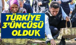 TÜRKİYE 3'ÜNCÜSÜ OLDUK