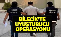 BİLECİK'TE UYUŞTURUCU OPERASYONU