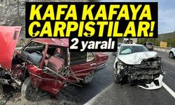 KAFA KAFAYA ÇARPIŞTILAR! 2 YARALI