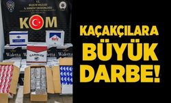 KAÇAKÇILARA BÜYÜK DARBE