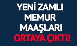 YENİ ZAMLI MEMUR MAAŞLARI ORTAYA ÇIKTI!