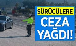 SÜRÜCÜLERE CEZA YAĞDI!