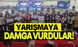 ROBOT TAKIMI YARIŞMAYA DAMGA VURDU