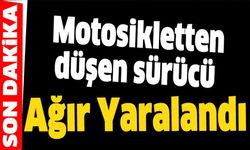 MOTOSİKLET KAZASI AĞIR YARALI