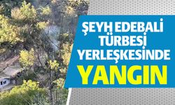 ŞEYH EDEBALİ TÜRBESİ YERLEŞKESİNDE YANGIN