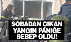 SOBADAN ÇIKAN YANGIN PANİĞE NEDEN OLDU!