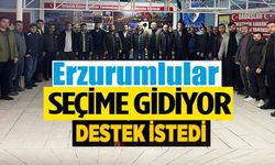 BİLECİK'TE YAŞAYAN ERZURUMLULAR SEÇİME GİDİYOR