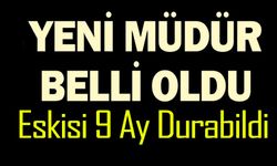 YENİ İL MÜDÜRÜ GÖREVE BAŞLADI