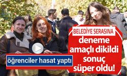 DENEME AMAÇLI DİKİLDİ SONUÇ SÜPER OLDU