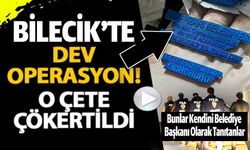 BELEDİYELERE AİT SAHTE KAŞE YAPARAK VURGUN YAPAN ÇETE ÇÖKERTİLDİ