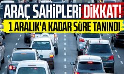 ARAÇ SAHİPLERİ, DİKKAT: CEZA ÖDEMEMEK İÇİN SON GÜN 1 ARALIK